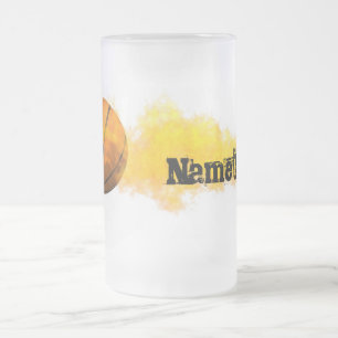 Basketball Frosted Mug