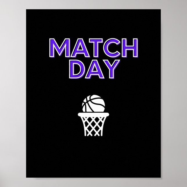 Basketball Game Day 1  Poster (Front)