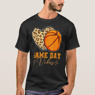 Basketball Game Day Vibes Basketball Mum Mother's T-Shirt