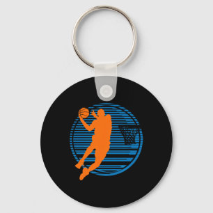 Basketball Game Dunk Player Court Sport Ball Team Key Ring
