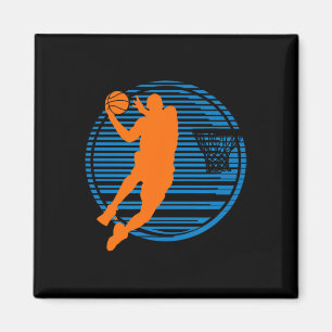 Basketball Game Dunk Player Court Sport Ball Team  Magnet