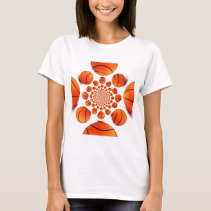 Basketball Game of Champions: Court Vision Kaleida T-Shirt