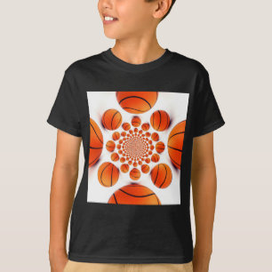 Basketball Game of Champions: Court Vision Kaleida T-Shirt