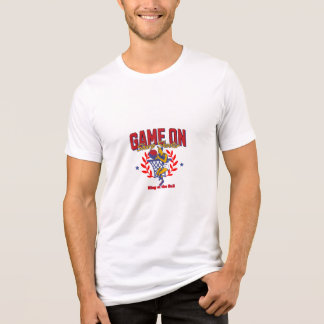Basketball Game On T-Shirt  Tri-Blend Shirt