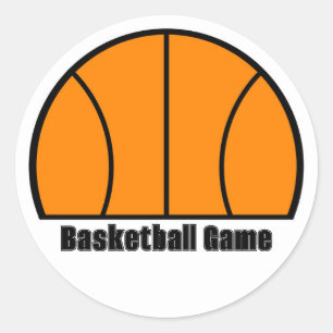 Basketball Game Sticker