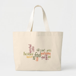 Basketball games.png large tote bag