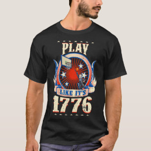 Basketball George Washington 4th Of July Boys Men T-Shirt