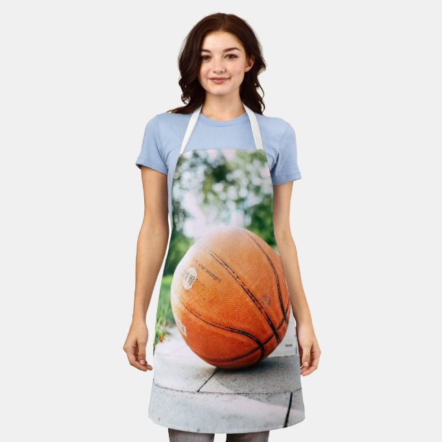 Basketball gift apron (Worn)
