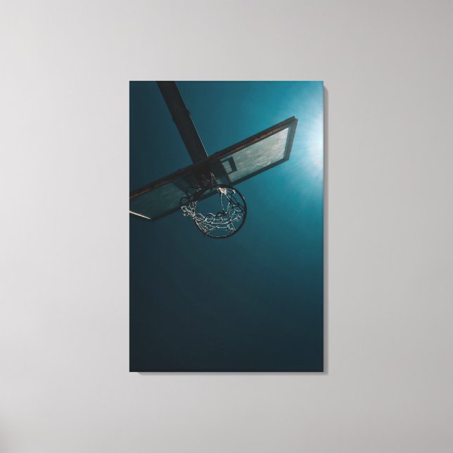 Basketball gift canvas print (Front)