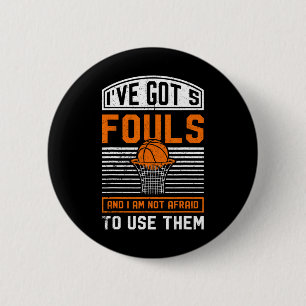 Basketball Gift For Coach Men Youth Baller Player 6 Cm Round Badge