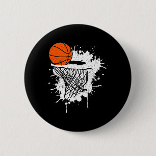 Basketball Gift For Coach Player Boys Girls Men Yo 6 Cm Round Badge