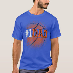 Basketball Gift for Daddy from Son and Daughter 1 T-Shirt