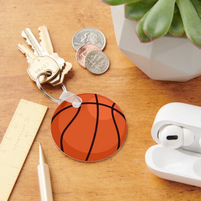 Basketball Gift for him Key Ring (Desk)