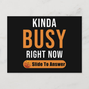 Basketball Gift Funny Saying Postcard