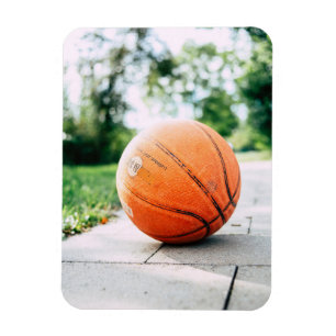 Basketball gift magnet