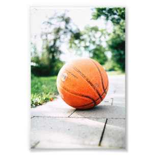 Basketball gift photo print