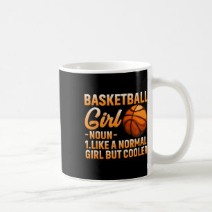 Basketball Girl Definition Basket Ball Woman Sport Coffee Mug