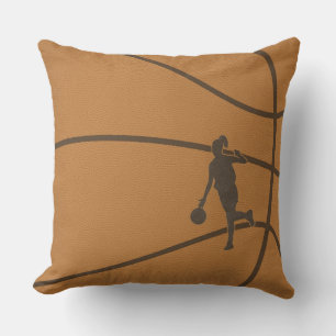 Basketball Girl Pillow