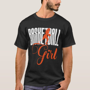 Basketball Girl Sign Basketballer Girls Who Love T T-Shirt