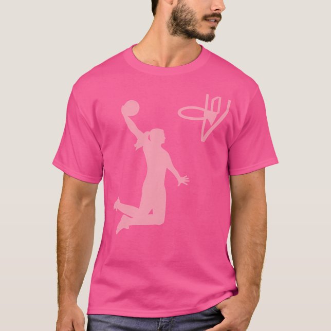 Basketball Girl T-Shirt (Front)