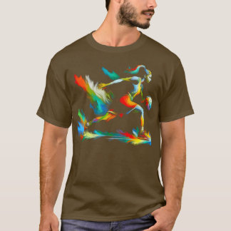 Basketball Girl Women Girls 2 T-Shirt