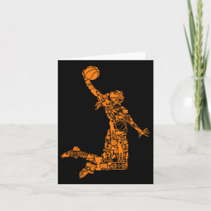 Basketball Girl Women Kids 1  Card