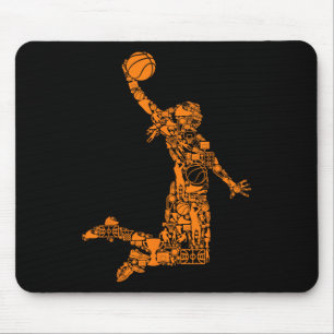 Basketball Girl Women Kids 1 Mouse Mat
