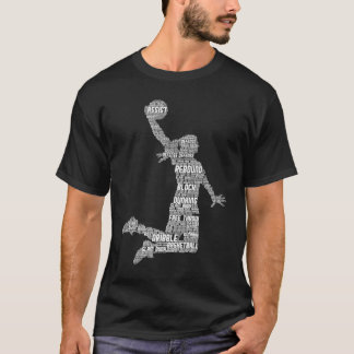 Basketball Girl Women Kids Girls T-Shirt