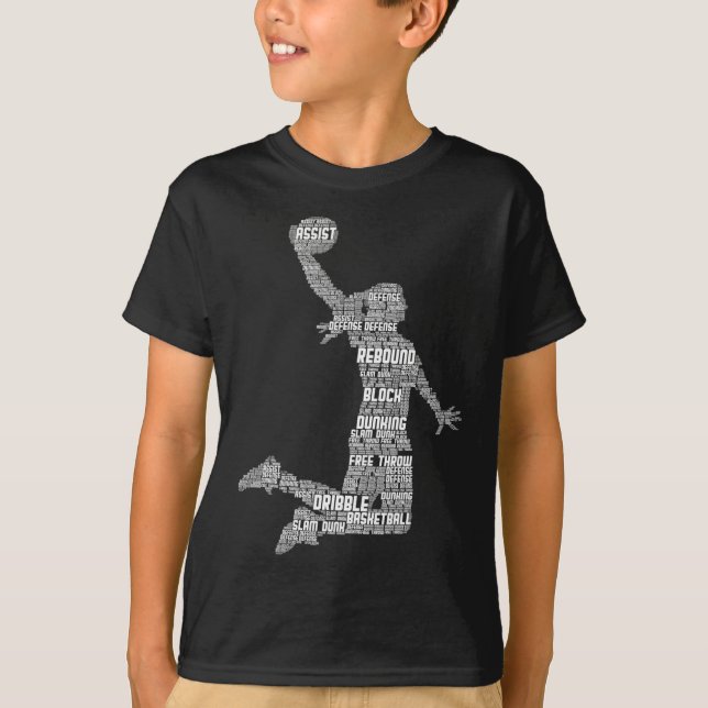 Basketball Girl Women Kids Girls  T-Shirt (Front)