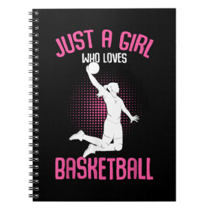 Basketball Girl Women Notebook