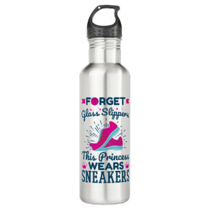 Basketball Girls This Princess Wears Sneakers 710 Ml Water Bottle
