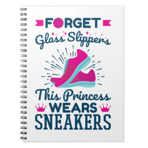 Basketball Girls This Princess Wears Sneakers Notebook