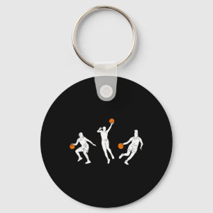 Basketball Girls Women 1 Key Ring