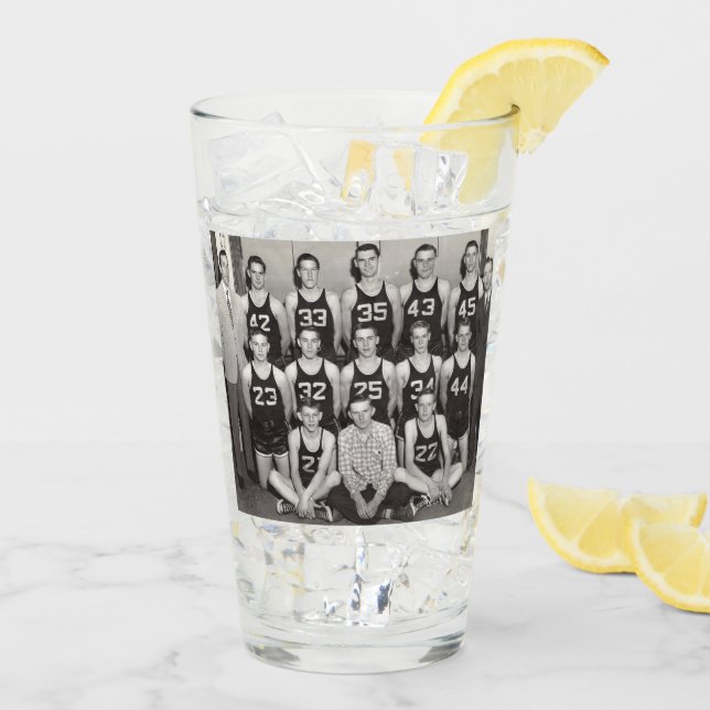 Basketball, Glass (Back Ice)