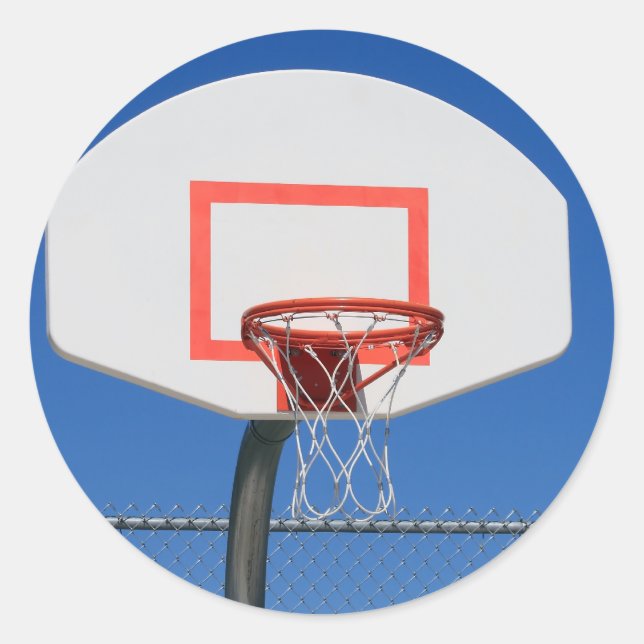 Basketball Goal Sticker (Front)