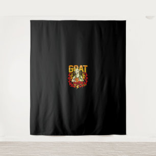 Basketball Goat Gift Tapestry