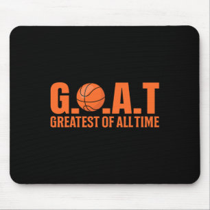 Basketball Godmother Bandanna Leopard Heart Fans M Mouse Mat