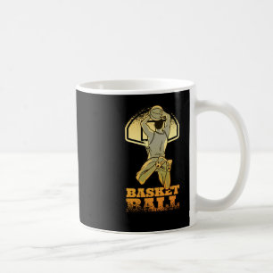Basketball Gold W Coffee Mug