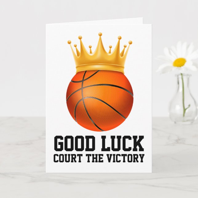 basketball good luck cards (Small Plant)