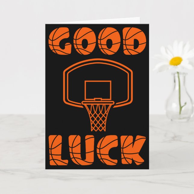 basketball good luck cards (Small Plant)