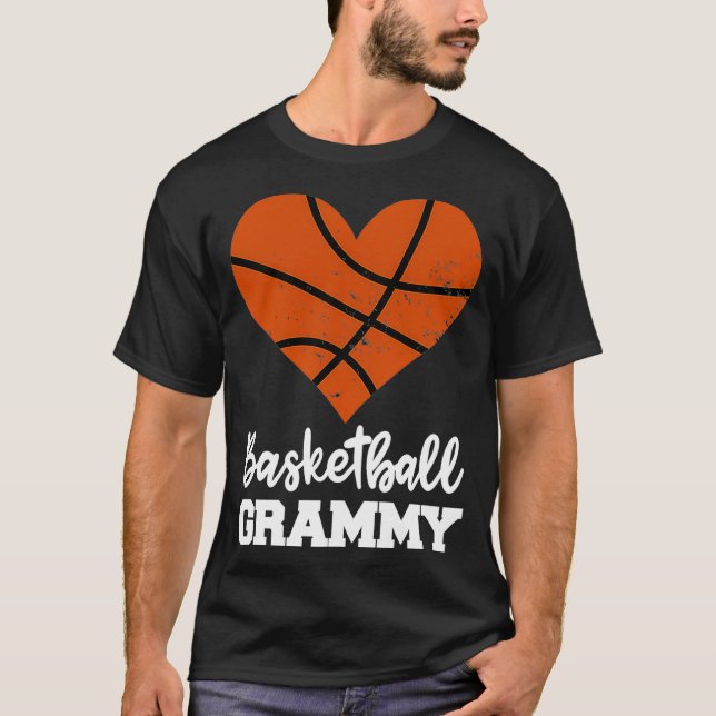 Basketball Grammy Funny Basketball Player Grammy  T-Shirt (Front)