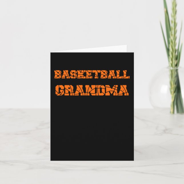 Basketball Grandma 1  Card (Front)