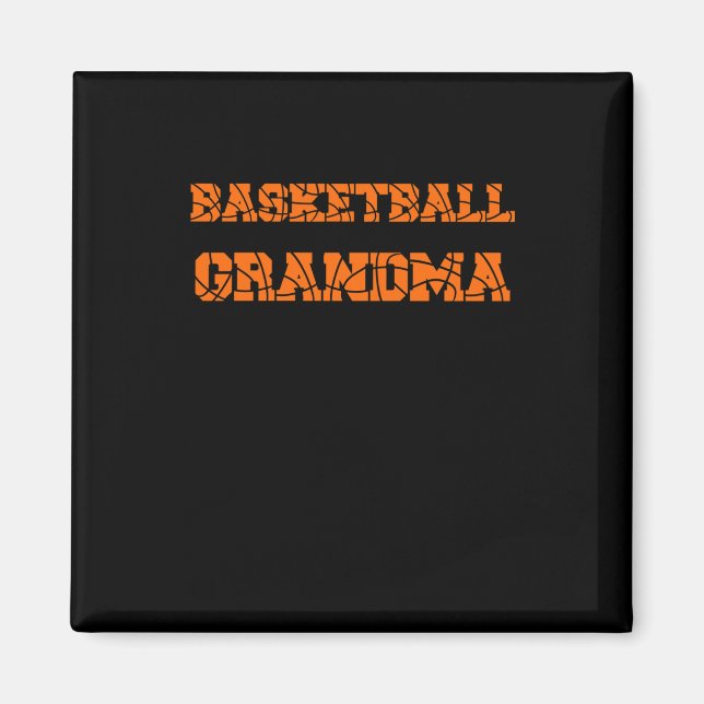 Basketball Grandma 1  Magnet (Front)