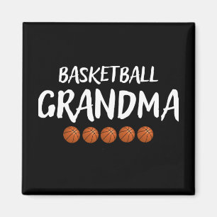 Basketball Grandma Grandmother Grammy Nana Mimi Magnet