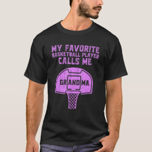 Basketball Grandma Mothers Day Basketball Player B T-Shirt