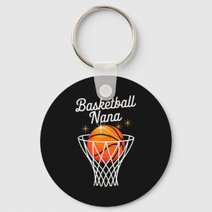 Basketball grandma nana basketball hoop mothers da key ring