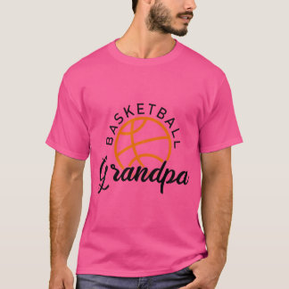 Basketball Grandpa Matching Family Funny Basketbal T-Shirt