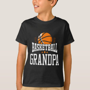 Basketball Grandpa Team Sports Fan T-Shirt