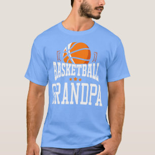 Basketball Grandpa Team Sports Fan  T-Shirt