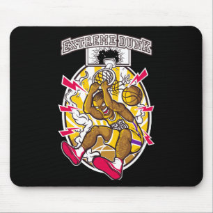 Basketball Graphic  Mouse Mat